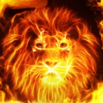 Logo of Fire Lion Wallpaper + Keyboard android Application 